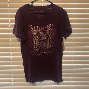 Purple Hard Rock Cafe Shirt
